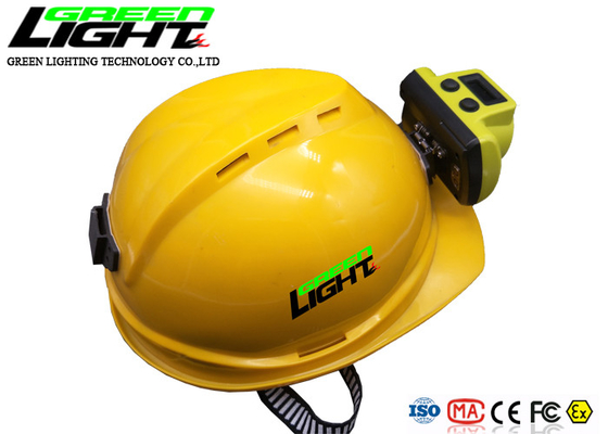 ABS Case 385LUM 2.96W 18000lux Led Miners Cap Lamp