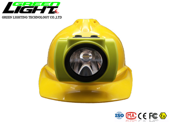 ABS Case 385LUM 2.96W 18000lux Led Miners Cap Lamp