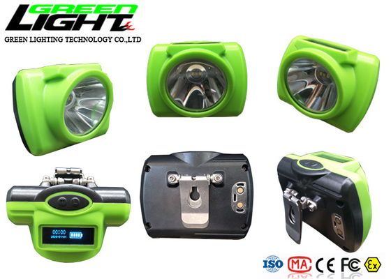 IPX8 Waterproof ABS 1.78W 13000LUX Underground Cap Lamp