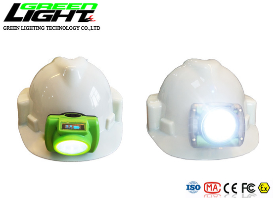 IPX8 Waterproof ABS 1.78W 13000LUX Underground Cap Lamp