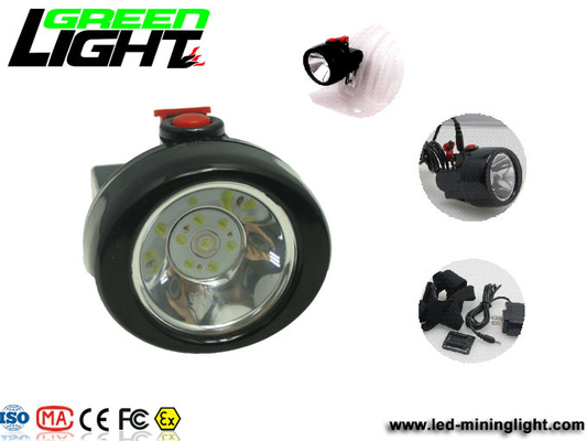1200 Cycles 6000lux PC 2.8Ah Coal Miners Helmet Light
