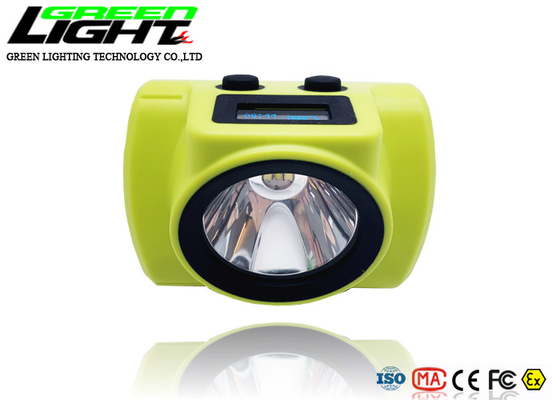 Waterproof IPX8 18000lux 385LUM 6800mAh Miners Cap Lamp