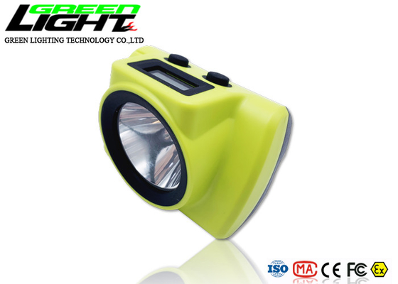 Waterproof IPX8 18000lux 385LUM 6800mAh Miners Cap Lamp