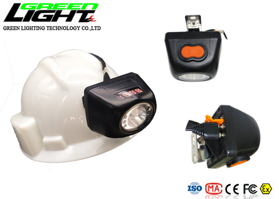 4.5Ah Li Ion Battery 0.9W 8000lux LED Miners Cap Lamp