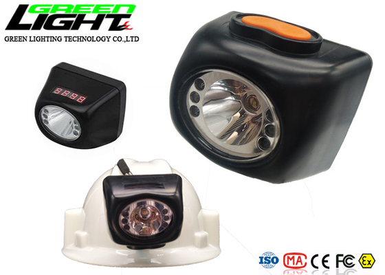4.5Ah Li Ion Battery 0.9W 8000lux LED Miners Cap Lamp