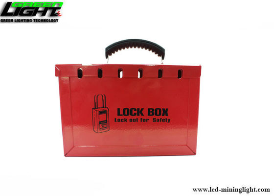 Metal Portable 12 Padlock Safety Group Lockout Tagout Box