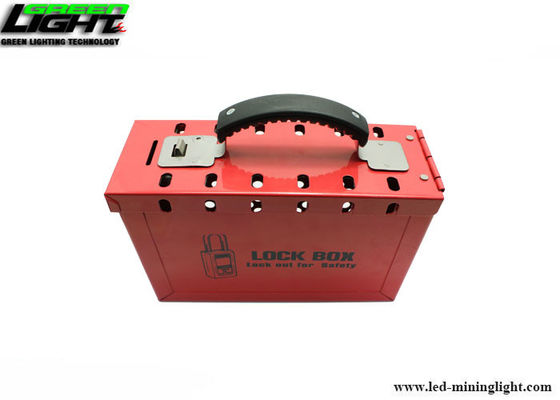 Metal Portable 12 Padlock Safety Group Lockout Tagout Box