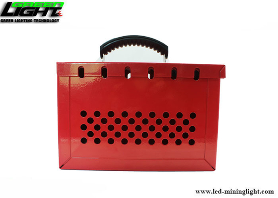 12 Padlocks Foldable Handle Steel Safety Lockout Box