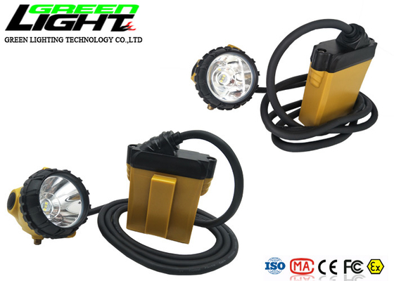 25000lux 3W 10.4Ah Rechargeable LED Mining Headlamp