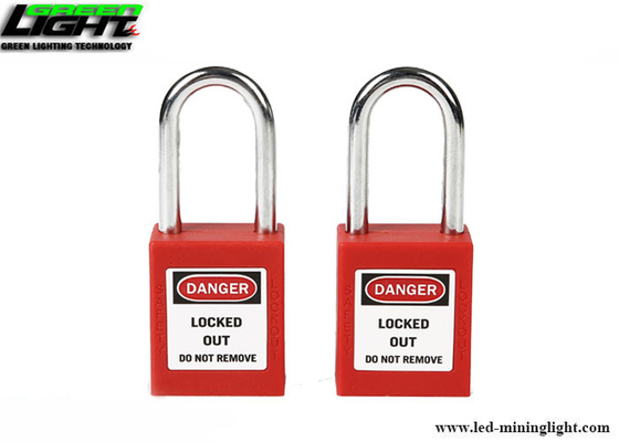 Copper Core 6mm Shackle 410KARED Industrial Safety Padlock