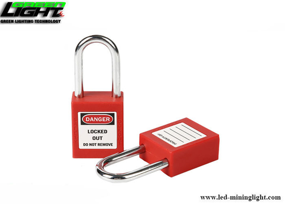 Copper Core 6mm Shackle 410KARED Industrial Safety Padlock