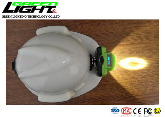 OLED Screen 1.78W 15000LUX 480mA Wireless Miners Cap Lamp