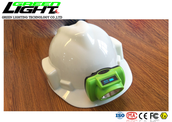 OLED Screen 1.78W 15000LUX 480mA Wireless Miners Cap Lamp