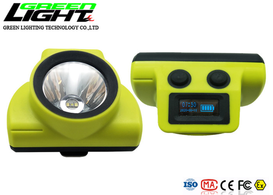 ABS Case 348lum 25000lux 2.96W LED Miners Cap Lamp