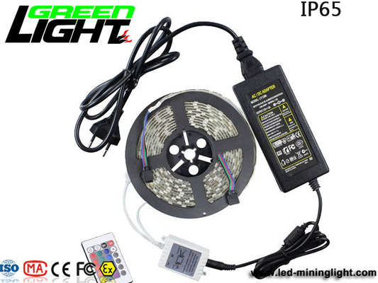 12W IP65 RGB SMD5050 LED Flexible Strip Lights