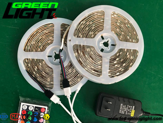12W IP65 RGB SMD5050 LED Flexible Strip Lights