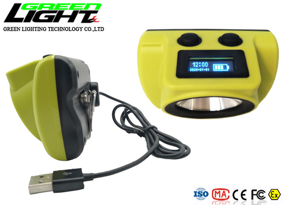 Tempered Lens 6800mAh 385LUM 20000LUX Led Miner Head Light
