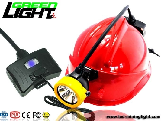 Semi Corded 1.3W 10000 Lux 5.2Ah IP68 Mining Cap Lights