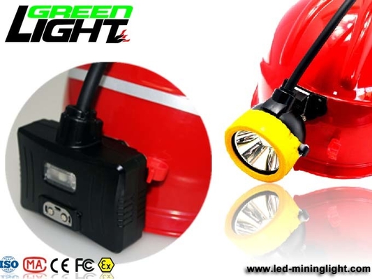 Semi Corded 1.3W 10000 Lux 5.2Ah IP68 Mining Cap Lights