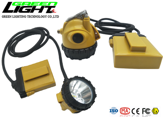 Waterproof IP68 10.4Ah 3W 20000lux Coal Mining Lights