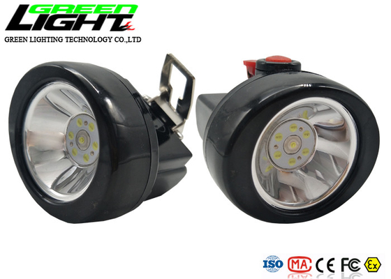 ABS IP67 85Lum 4000lux 0.65W Coal Miners Head Lamp