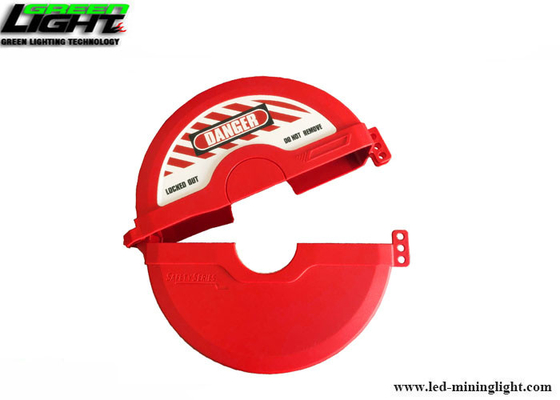 Adjustable Ball ABS Gate Valve Lockout Device With 2-4 Holes
