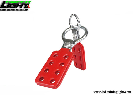 Galvanized Finish 1" Aluminum Lockout Hasp For 8 Padlocks