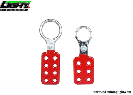Galvanized Finish 1" Aluminum Lockout Hasp For 8 Padlocks
