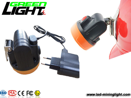 IP68 1W 2.8Ah Li Ion 6000Lux Mining Hard Hat Lights
