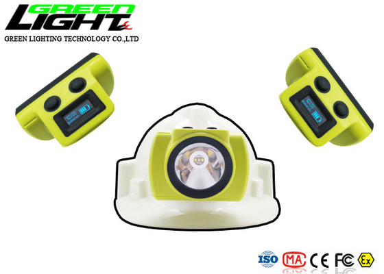 385LUM 20000lux 5V 2A IP68 Rechargeable Mining Cap Lamp