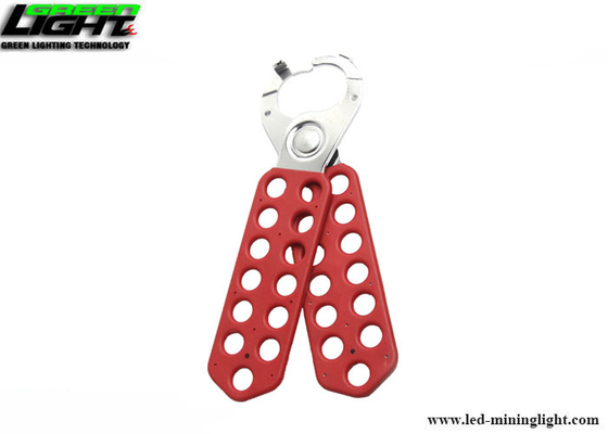 Nylon Handle 25mm 1'' 13 Holes Steel Hasp Lockout