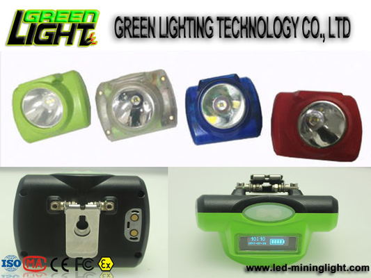 1.78W 13000lux Cordless Mining Headlamp For Hard Hat