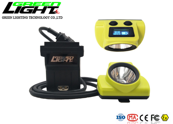 13.6Ah Battery 25000lux OLED Screen Coal Mining Lights