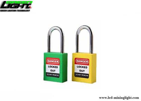 45mm Height 6mm Steel Shackle Safety Lockout Padlocks