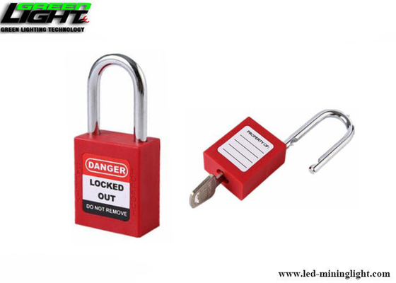 45mm Height 6mm Steel Shackle Safety Lockout Padlocks