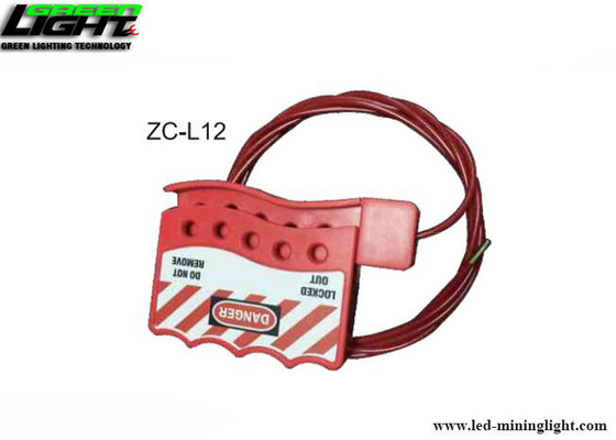 Nylon PA SUS304 1.8M Length Adjustable Cable Lockout