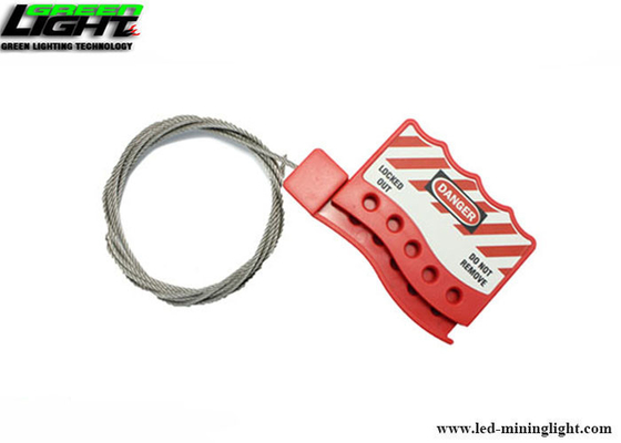 Nylon PA SUS304 1.8M Length Adjustable Cable Lockout