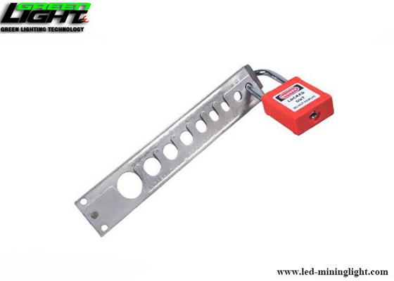 SUS304 7mm Shackle Pneumatic Lockout Devices Screwed Joint