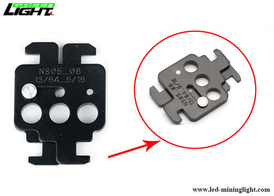 Double Head  8.6mm 3 Holes Aluminum Slider Hasps ISO14001