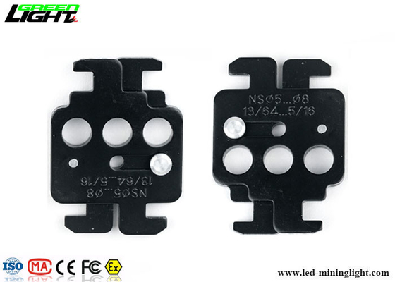 Double Head  8.6mm 3 Holes Aluminum Slider Hasps ISO14001