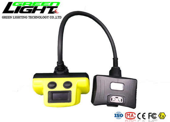 Waterproof IP68 ABS 18000lux 6.8Ah LED Mining Lamp