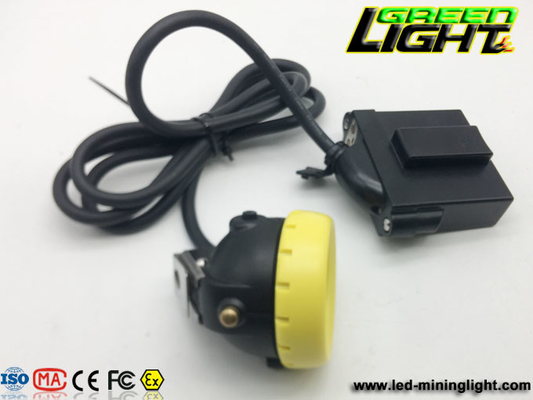 350mA 10000lux 6.6Ah Underground Miners Cap Light USD Charger