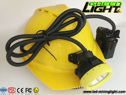 350mA 10000lux 6.6Ah Underground Miners Cap Light USD Charger