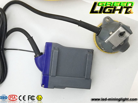 Rechargeable 216lum 1.67W 15000Lux Led Mining Cap Lamps