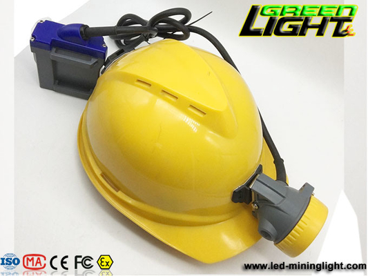 Rechargeable 216lum 1.67W 15000Lux Led Mining Cap Lamps