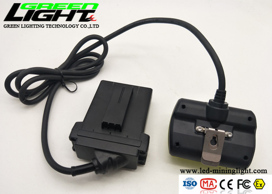 Waterproof  IP68 25000lux 13.6Ah 4.07W LED Miners Cap Lamp