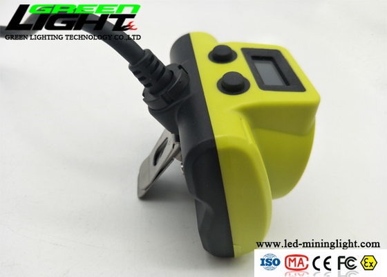 Waterproof  IP68 25000lux 13.6Ah 4.07W LED Miners Cap Lamp