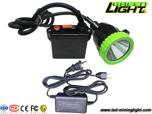 11.2Ah IP67 50000Lux 5w 650lum Underground Miner Cap Lamp