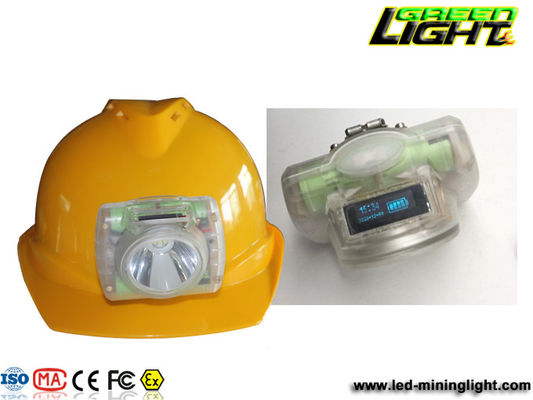 Transparent 0.4W 13000Lux 6.2Ah Cordless Mining Lights