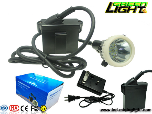 156LUM 350mA 6.6Ah 10000lux Cordless Miners Cap Lamp